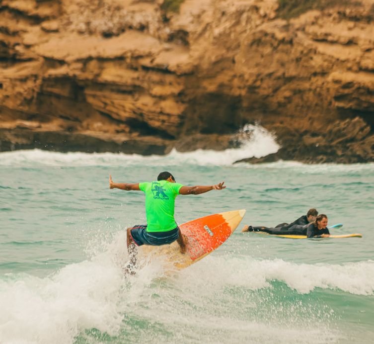 sufering at taghazout